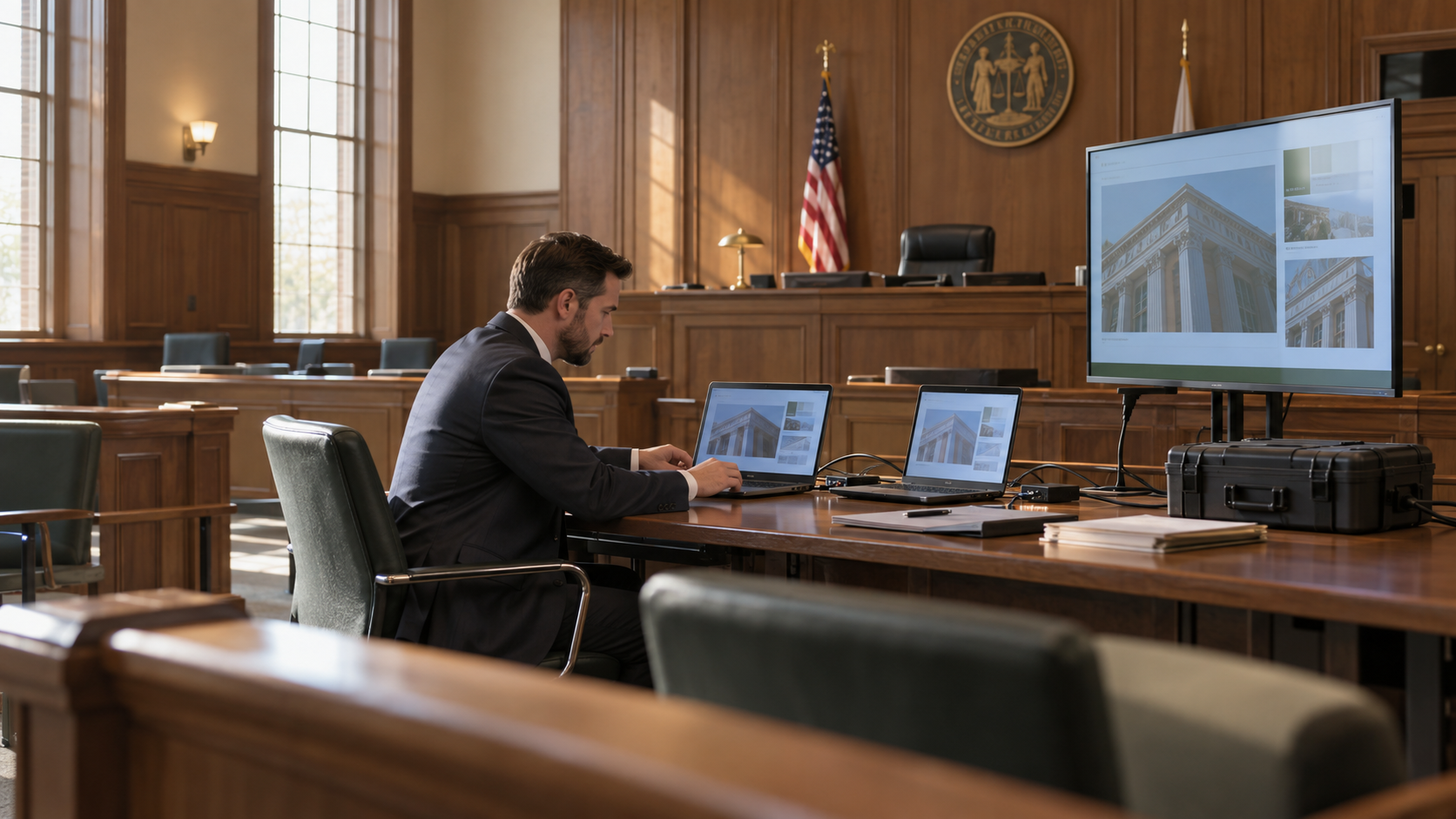 Trial Tech Support in South Jersey: Coordinating a Courtroom Setup